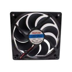 120x120x25mm 24V 0.25A Fan 2 Kablolu - Profuse