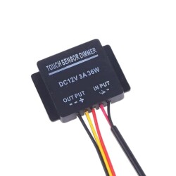 12V 3A Dokunmatik RGB Led Sürücü Dimmer Modül - Motorobit