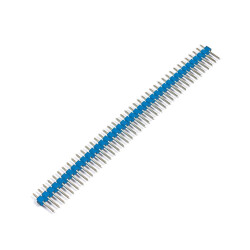 1x40 Erkek Header 40 Pin 2.54mm 180 Derece - Mavi - Motorobit