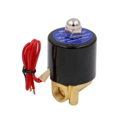 2W-025-08 AC 220V NC Elektromanyetik Valf - Solenoid Valf - CNYUXI