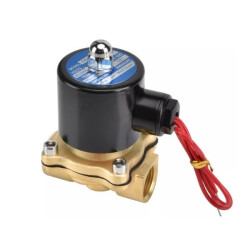 2W-160-15 DC 12V NC Elektromanyetik Valf - Solenoid Valf - CNYUXI