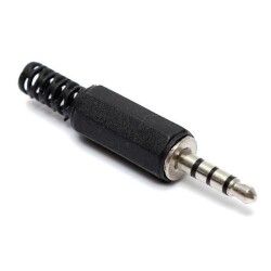 3.5mm 4 Boğumlu Stereo Jak - Erkek - Motorobit