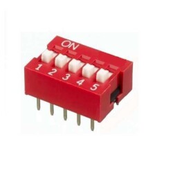 5-Pin Dip Switch - Motorobit