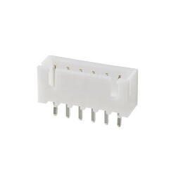 6 Pin JST-XH 2.54 Tunik Konnektör Erkek - Motorobit