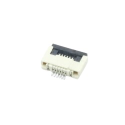 6 Pin SMD Flat Kablo Yuvası 0.5mm Pin Aralığı - Motorobit