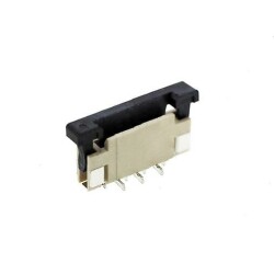 6 Pin SMD Flat Kablo Yuvası 1mm Pin Aralığı - Motorobit