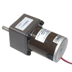 60mm 24V 30RPM DC Motor 55ZY24-25-02 - Linix