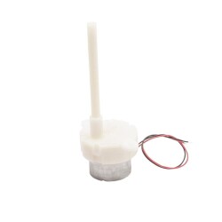 6V 10RPM Uzun milli Plastik Dişli Redüktörlü Motor - Keskinler