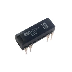 880-110-15V Reed Röle Tek Kontak N/O 15VDC 0.5A - elfein