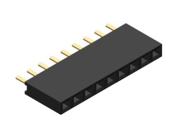 9 Pin Dişi Header - Motorobit