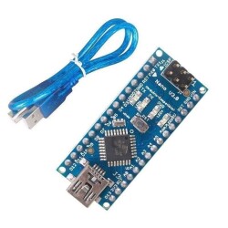 Arduino Nano 328 FT232RL Klon - (USB Kablo Dahil) - Motorobit