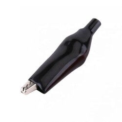 Büyük Kablosuz Krokodil 44mm - Siyah - Motorobit