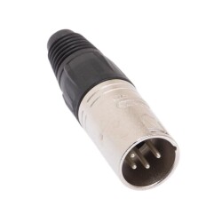 Canon / XLR 4 Pin Jack - Erkek - Motorobit