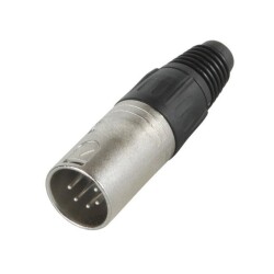 Canon / XLR 5 Pin Jack - Erkek - Motorobit