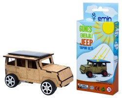Güneş Enerjili Jeep Solar Eğitim Kiti - Motorobit