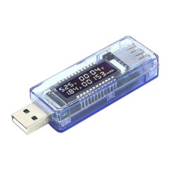 Keweısı Usb Akım ve Voltaj Ölçer V20 - Motorobit