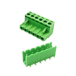 KF2EDGR-5.08-6P 6 Pin 90 Derece Geçmeli Dik Klemens - KEFA