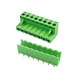 KF2EDGR-5.08-8P 8 Pin 90 Derece Geçmeli Dik Klemens - KEFA