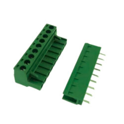 KF2EDGV-5.08-9P 180 Derece Geçmeli Dik Klemens - KEFA