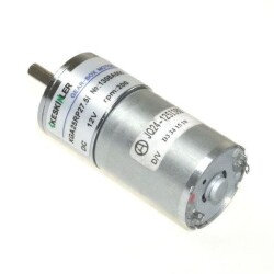 KGA25 12V 200Rpm 25mm Redüktörlü Dc Motor - Keskinler