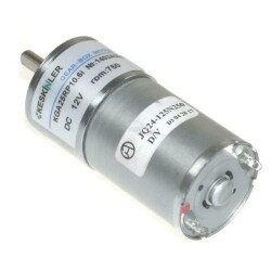 KGA25 12V 750Rpm 25mm Redüktörlü Dc Motor - Keskinler