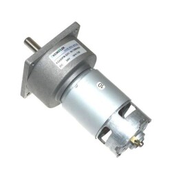 KGA60 24V 120Rpm 60mm Redüktörlü Flanşlı Dc Motor - Keskinler