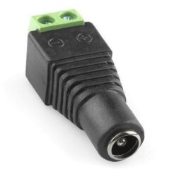 Klemens Girişli Dişi DC Barrel Jack - Motorobit