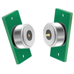 LK-2PIN-R1052-PCB2011 2-Pin 10mm Pogo Pin Manyetik Konnektör Takımı - PCB'li - LIKE