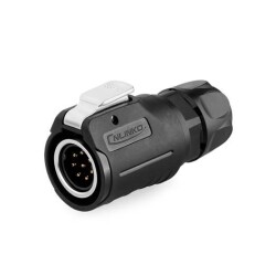 LP-16-C08PE-01-001 8-Pin Su Geçirmez Konnektör - Erkek - CNLINKO