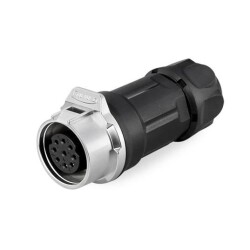 LP-16-J09PP-01-001 9-Pin Su Geçirmez Konnektör - Dişi - CNLINKO