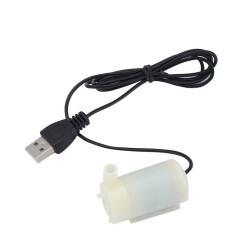 Mini Dalgıç Su Pompası 5V USB Girişli - Motorobit
