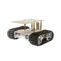 Mini Tank Robot Kiti 165x120x80mm - Motorobit