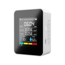 PG-L58 5in1 WIFI CO2 HCHO TVOC Hava Kalitesi Monitörü - Motorobit