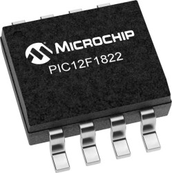 PIC12F1822 I/SN SOIC-8 SMD 8-Bit 32MHz Mikrodenetleyici - Motorobit