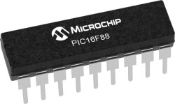PIC16F88 I/P PDIP-18 8-Bit 20 MHz Mikrodenetleyici - Motorobit
