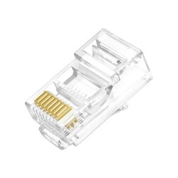 RJ45 EZ Cat6 Yeni Nesil Delikli Erkek Soket - Motorobit