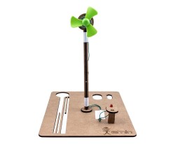 Rüzgar Enerjili Led Yakma Eğitim Kiti - Motorobit