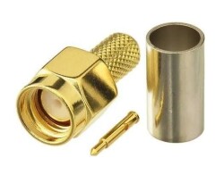 SMA-J-3 Coaxial Konnektör - Sarı - Motorobit