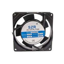 SZR9225 220V 0.08A Metal Fan - 92x92x25mm - Motorobit