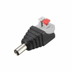 Terminalli Erkek DC Barrel Jack - Motorobit