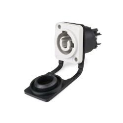 YF-24-C03SX-02-001 3-Pin IP67 Şase Tip Powercon Konnektör - Erkek - CNLINKO