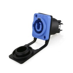 YF-24-J03SX-01-001 3-Pin IP67 Şase Tip Powercon Konnektör - Dişi - CNLINKO