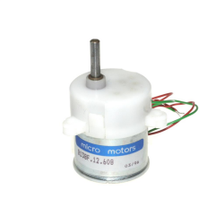 DC Eksantrik Mikro Motor 12V 60RPM Plastik Dişli 33mm B138F.12.608 - Keskinler